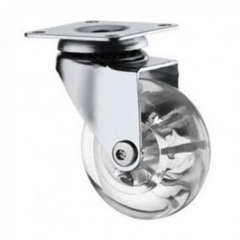 RODIZIO PLACA ITALY 50MM RODA TRANSP SEM FREIO COD: 16926