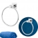 Kit Acessórios Banheiro Luxo 5 Peças Quadrado Inox  Alumínio