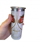 COPO CÔNICO PARA ENCAIXAR NA LATA FINA DE 350 ML - 10 PEÇAS