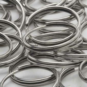 Argola para Chaveiro de 19mm Niquelada -500peças