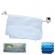 Kit Acessórios Banheiro Luxo 5 Peças Quadrado Inox  Alumínio