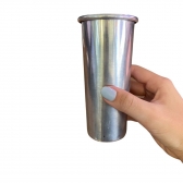 COPO CÔNICO PARA ENCAIXAR NA LATA FINA DE 350 ML - 10 PEÇAS