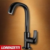 Torneira para Lavatório Fitt Lorenzetti Preta Bancada F61