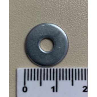 Arruela Lisa Zincada 5/32 (100 UN)