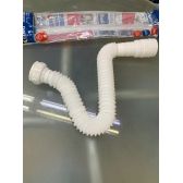 SIFÃO SANFONADO CENSI UNIVERSAL BRANCO C SUPORTE COD:7342