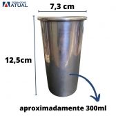 Copo de Alumínio  p/ Latinha de 473 ml MODELO M