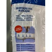 SIFÃO SANFONADO CENSI UNIVERSAL BRANCO C SUPORTE COD:7342