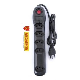 FILTRO DE LINHA 5 TOMADAS MEGATRON 10A 127 V COD: 10464