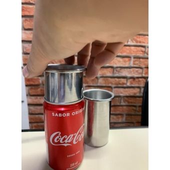 Copo de Alumínio Reto para Artesanato de Latinha kit 10 peças - 220 ml